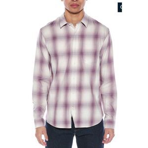 VINCE MIRAGE PLAID CLASSIC FIT SHIRT NWT Size Medium